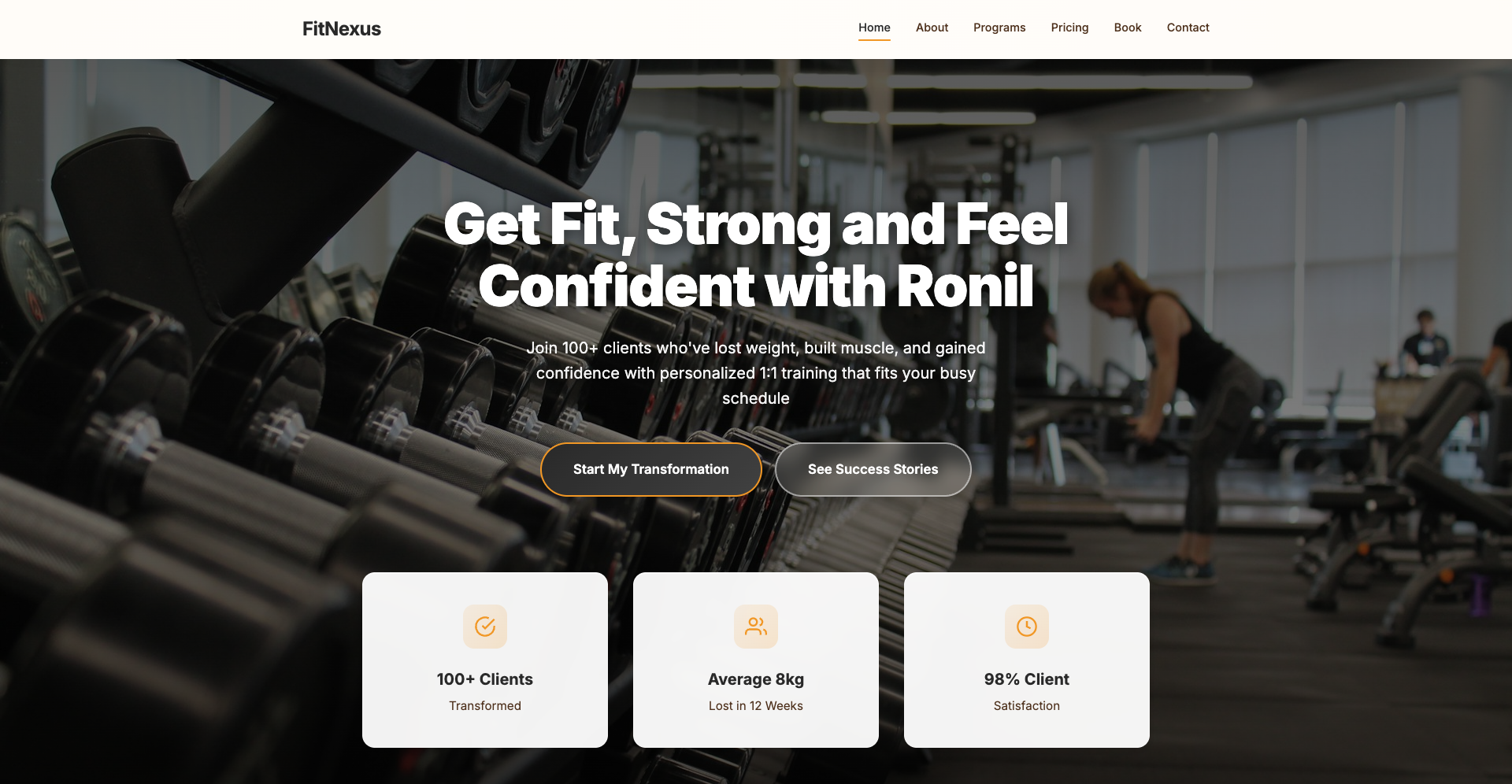 FitNexus Personal Training