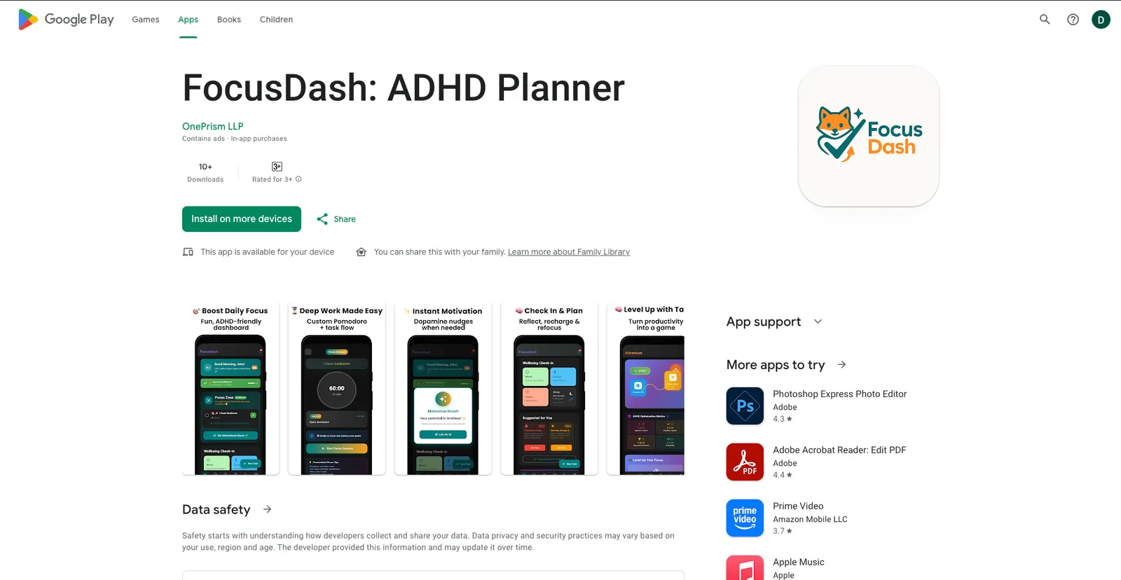 FocusDash Platform